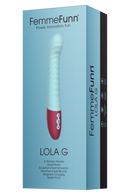 VIBRADOR LOLA G LIGHT BLUE RECARREGÁVEL