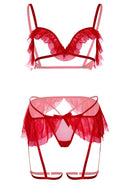 CONJUNTO VERMELHO TAM. ÚNICO
