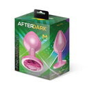 PLUG ANAL AFTERDARK ANODIZADO ROSA COM ROSA