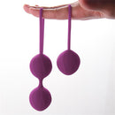 ENGILY ROSS KELLY BOLAS DE KEGEL SILICONE PÚRPURA