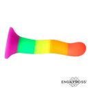 DILDOX POR ENGILY ROSS DILDO COR ARCO-ÍRIS 18 CM
