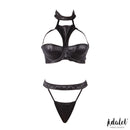 CONJUNTO DE SOUTIEN COM GARGANTILHA E TANGA ALTA ADDIS