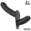 ARNÊS JORDAN DILDO DUPLO COM VIBRAÇÃO E CONTROLO REMOTO