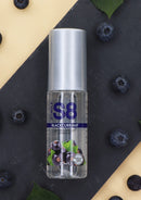 LUBRIFICANTE COMESTÍVEL S8 Á BASE DE ÁGUA COM SABOR A MIRTILO