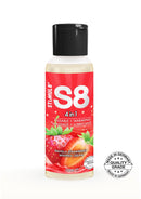 LUBRIFICANTE S8 4 EM 1 EFEITO CALOR MORANGO E BAUNILHA 125ML