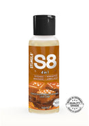 LUBRIFICANTE S8 4 EM 1 EFEITO CALOR CHOCOLATE E CARAMELO 125ML