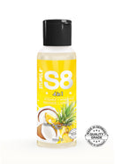 LUBRIFICANTE S8 4 EM 1 EFEITO CALOR CÔCO E ANANÁS 125ML