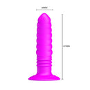 PLUG ANAL COM VIBRAÇÃO ROSA