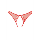 CUECA VERMELHA COM ABERTURA TAM. ÚNICO