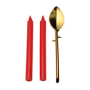 CONJUNTO DE VELAS BDSM COM COLHER