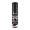 VIBRADOR LÍQUIDO VIBRAÇÃO DUPLA! SABOR GIN TÓNICO COM MORANGO 15ML