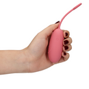 OVO VIBRATÓRIO COM COMANDO ULTRA SOFT SILICONE PINK ARABESQUE LOVELINE
