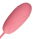 OVO VIBRATÓRIO COM COMANDO ULTRA SOFT SILICONE PINK ARABESQUE LOVELINE