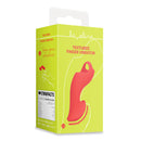 VIBRADOR DE DEDO COM TEXTURA SUNRISE RED LOVELINE
