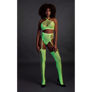 CONJUNTO DE 2 PEÇAS VERDE NÉON TAM. ÚNICO