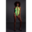BODY ELÁSTICO VERDE NÉON TAM. ÚNICO