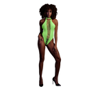 BODY ELÁSTICO VERDE NÉON TAM. ÚNICO