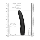 VIBRADOR REALISTICO PRETO