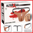 STRING COM VAGINA REALISTA EM SILICONE