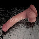 LOVETOY DILDO DUAL DENSITY COM VIBRAÇÃO 9