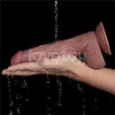LOVETOY DILDO DUAL DENSITY COM VIBRAÇÃO 9