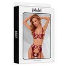 CONJUNTO FLORIDO COR DE VINHO AMBER