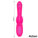 VIBRADOR ANTONY COM DUPLA ESTIMULAÇÃO USB SILICONE