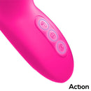 VIBRADOR ANTONY COM DUPLA ESTIMULAÇÃO USB SILICONE