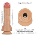 STRAP-ON COM DILDO VIBRATÓRIO 8"