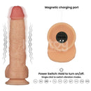 STRAP-ON COM DILDO VIBRATÓRIO 9,5"