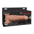 ARNÊS COM DILDO OCO E EJACULAÇÃO 9" HOLLOW SQUIRTING STRAP-ON FETISH FANTASY SERIES
