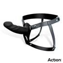 STRAP-ON COM DILDO OCO EM SILICONE TAM. S