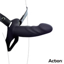 STRAP-ON COM DILDO OCO EM SILICONE TAM. S