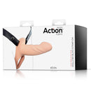 STRAP-ON COM DILDO OCO EM SILICONE TAM. S