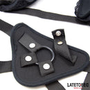 ARNÊS DE RENDA COM TIRA E ANEL DE SILICONE AJUSTÁVEL