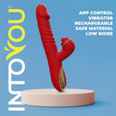 VIBRADOR ASCEN COM APP INTOYOU COM IMPULSO E ONDA USB MAGNÉTICO