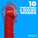 VIBRADOR ASCEN COM APP INTOYOU COM IMPULSO E ONDA USB MAGNÉTICO