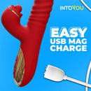 VIBRADOR ASCEN COM APP INTOYOU COM IMPULSO E ONDA USB MAGNÉTICO
