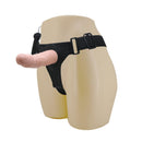 STRAP-ON COM DILDO OCO, VIBRAÇÃO E CONTROLE REMOTO