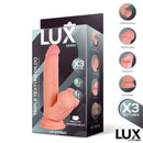 DILDO BERND TRIPLA DENSIDADE COM TESTÍCULOS OSCILANTES 9.2"