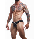 CUECA PRETA BL4CK01 COM ABERTURA EM MOLAS