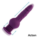 VIBRADOR BOOSTER COM AÇÃO PARA CIMA E PARA BAIXO E VENTOSA FORTE