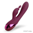 VIBRADOR BROLE USB ROXO