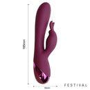 VIBRADOR BROLE USB ROXO