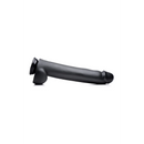 O MESTRE - DILDO COM VENTOSA - PRETO