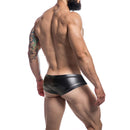 BOXERS C4M10 SHORTS COURO PRETO