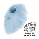 SATISFYER CLOUD DANCER ESTIMULADOR CLITORIANO COM SUCÇÃO E VIBRAÇÃO