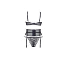 CONJUNTO DE 3 PEÇAS CHIARA PRETO BEAUTY NIGHT FASHION