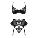 CONJUNTO DE 3 PEÇAS RAFAELLA PRETO BEAUTY NIGHT FASHION