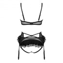 CONJUNTO DE 3 PEÇAS RAFAELLA PRETO BEAUTY NIGHT FASHION